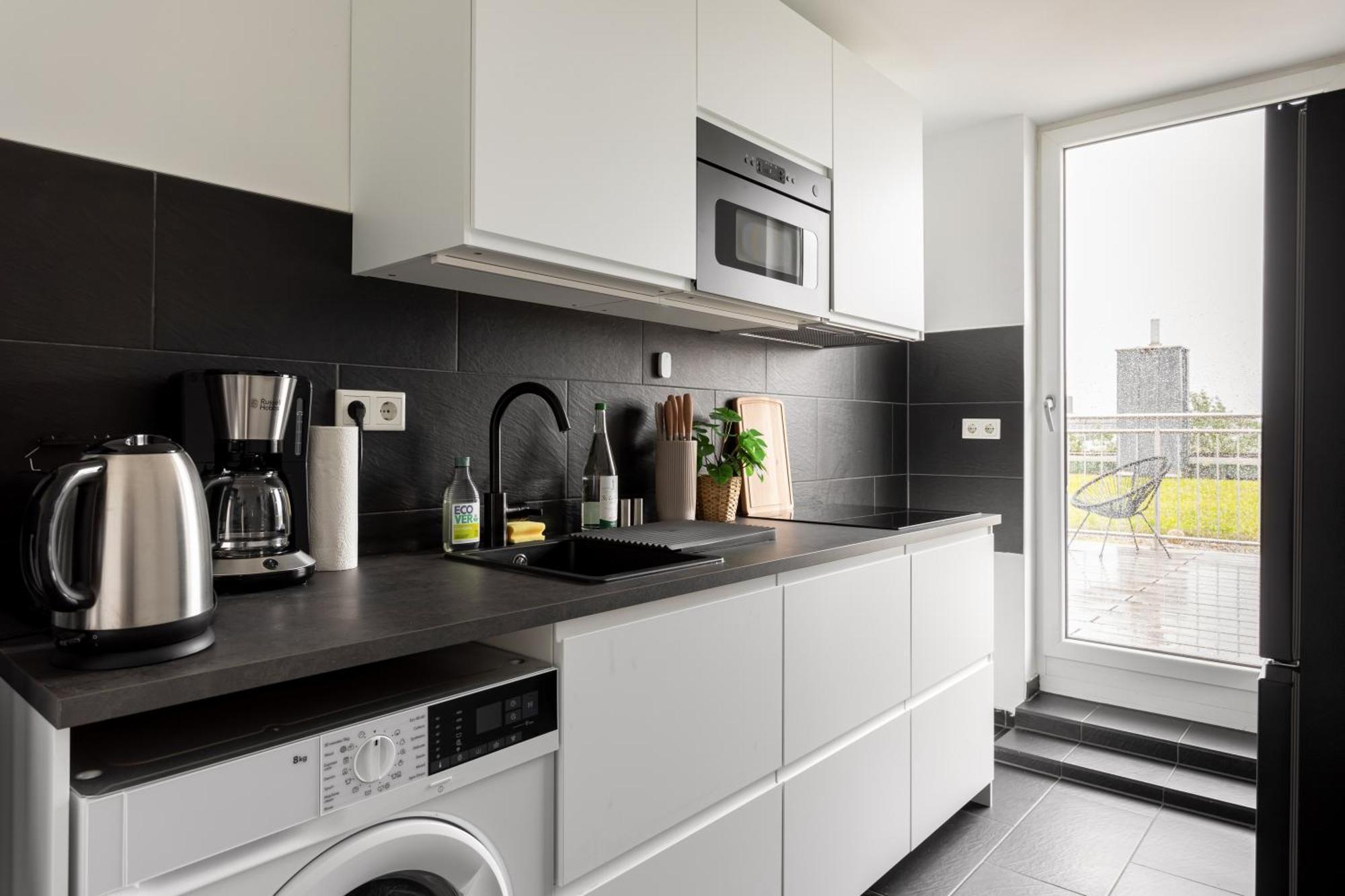 Global Living - Design Apartments I Terrace I Kitchen I Smart-Tv I Parking Space I Muenchen Buitenkant foto